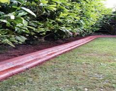 Another view Terracotta Eurobrick Mower Edging